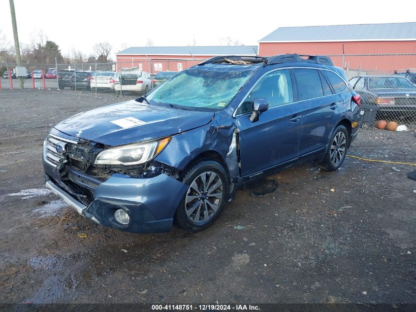 VIN 4S4BSANC7G3278149 2016 Subaru Outback, 2.5I Lim... no.2