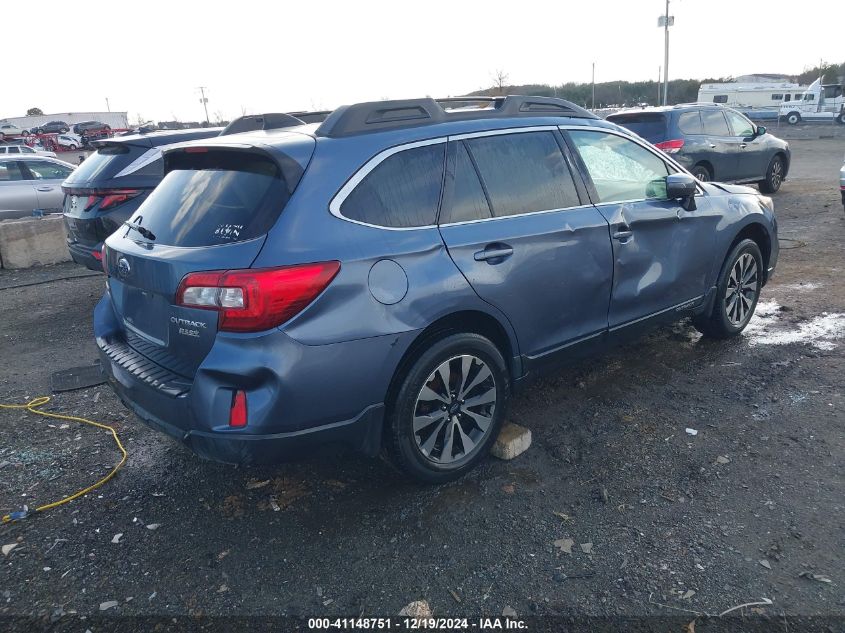 VIN 4S4BSANC7G3278149 2016 Subaru Outback, 2.5I Lim... no.4