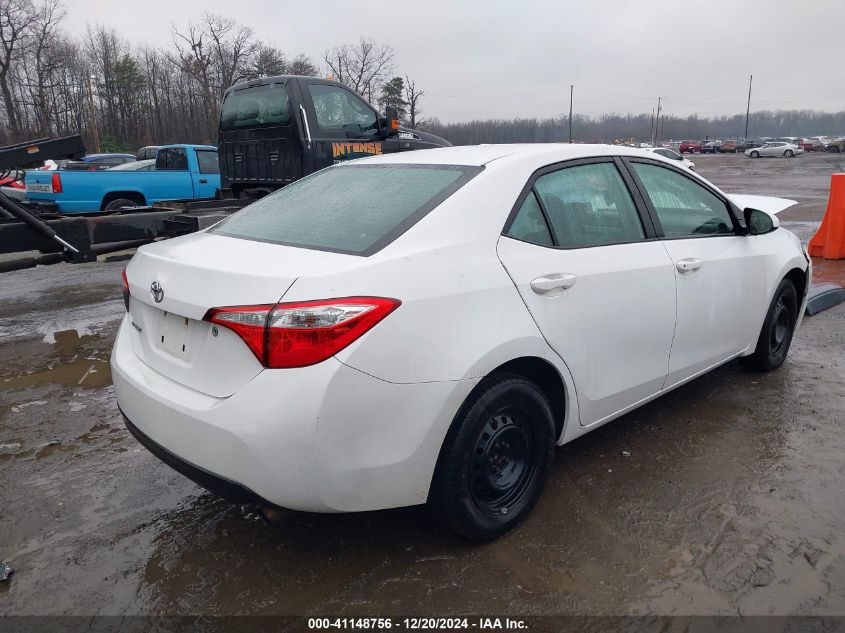 VIN 2T1BURHEXEC161342 2014 Toyota Corolla, L no.4