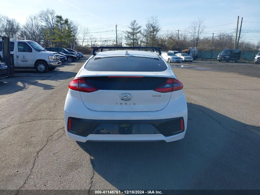 2019 Hyundai Ioniq Hybrid Sel VIN: KMHC75LC0KU106046 Lot: 41148761