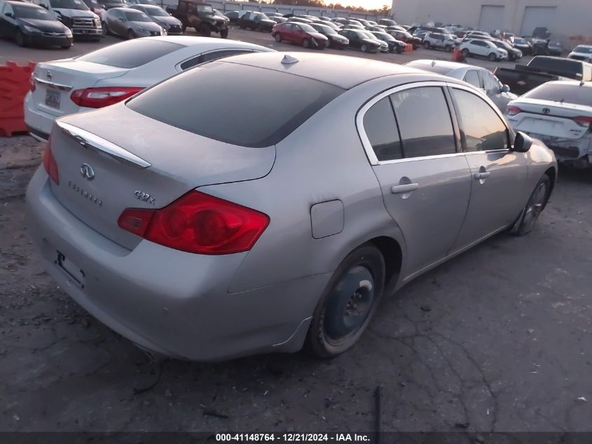 VIN JN1CV6AR1DM350155 2013 INFINITI G37X no.4