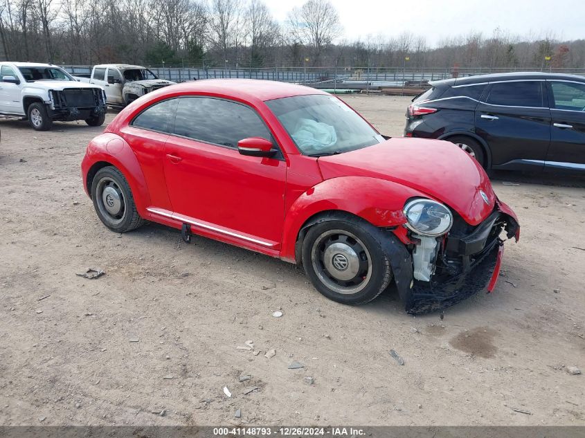 VIN 3VWJX7AT9DM693524 2013 Volkswagen Beetle, 2.5L no.1