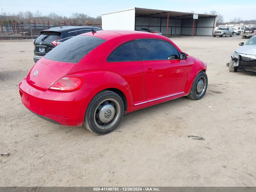 VIN 3VWJX7AT9DM693524 2013 Volkswagen Beetle, 2.5L no.4