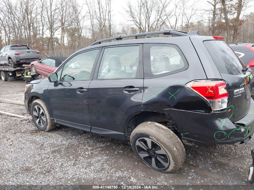 2017 Subaru Forester 2.5I VIN: JF2SJABC7HH493774 Lot: 41148795