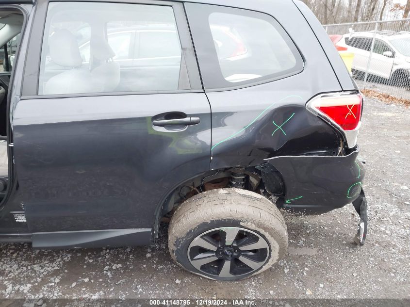 2017 Subaru Forester 2.5I VIN: JF2SJABC7HH493774 Lot: 41148795