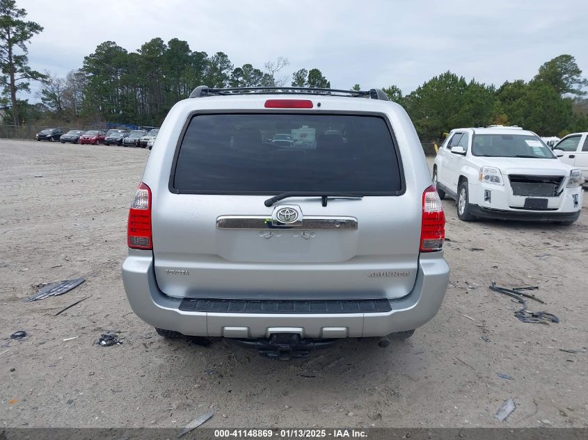 2006 Toyota 4Runner Sr5 Sport V8 VIN: JTEZT14RX6800987 Lot: 41148869