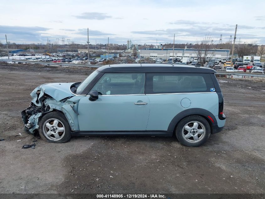 2011 Mini Cooper Clubman VIN: WMWZF3C56BT267592 Lot: 41148905