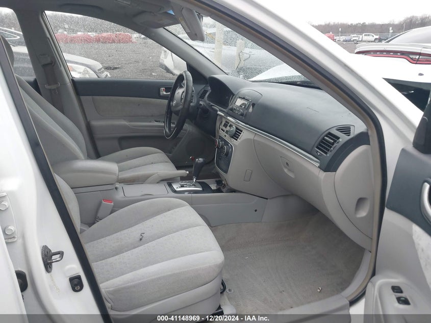 2007 HYUNDAI SONATA VIN: 5NPET46CX7H281677