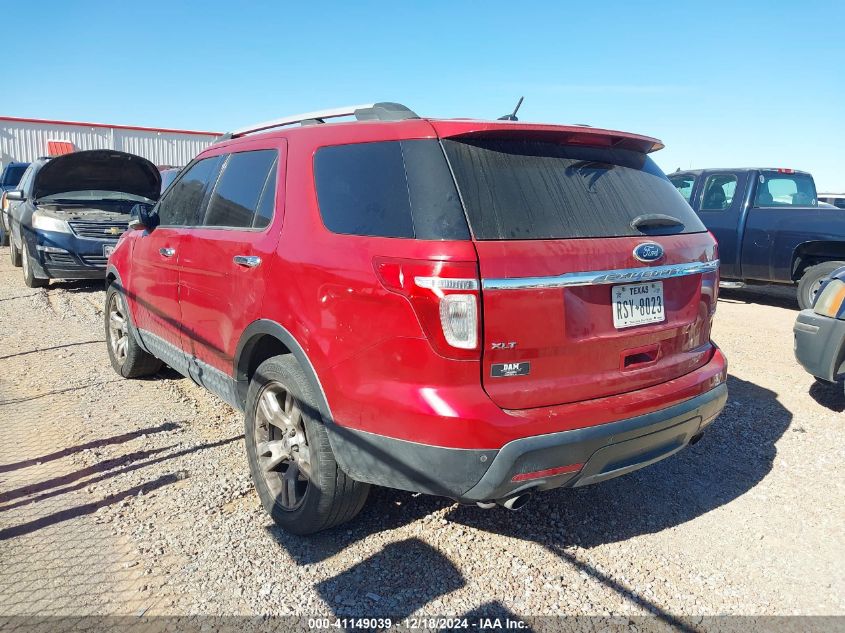 2012 Ford Explorer Xlt VIN: 1FMHK8D86CGA56379 Lot: 41149039