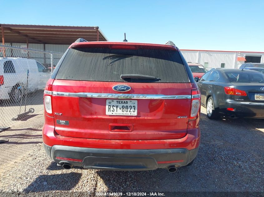 2012 Ford Explorer Xlt VIN: 1FMHK8D86CGA56379 Lot: 41149039