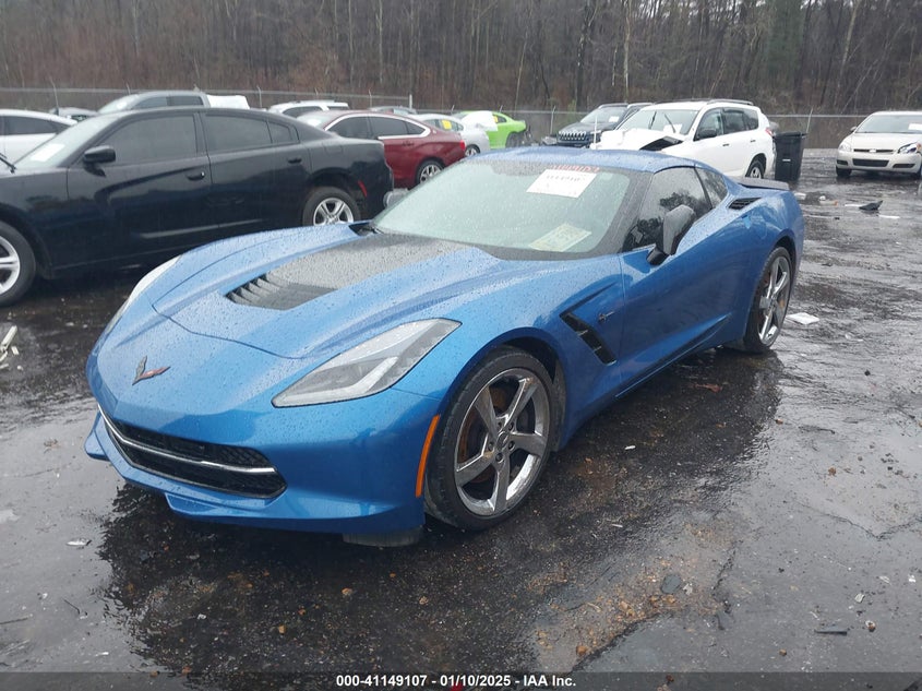 Vin: 1g1yk2d76f5115450, lot: 41639347, chevrolet corvette stingray z51 20152