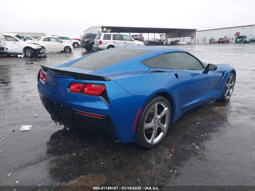 Vin: 1g1yk2d76f5115450, lot: 41639347, chevrolet corvette stingray z51 20154