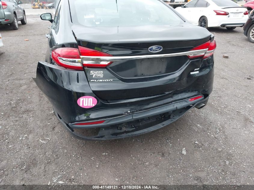 VIN 3FA6P0HD3HR263548 2017 Ford Fusion, SE no.6