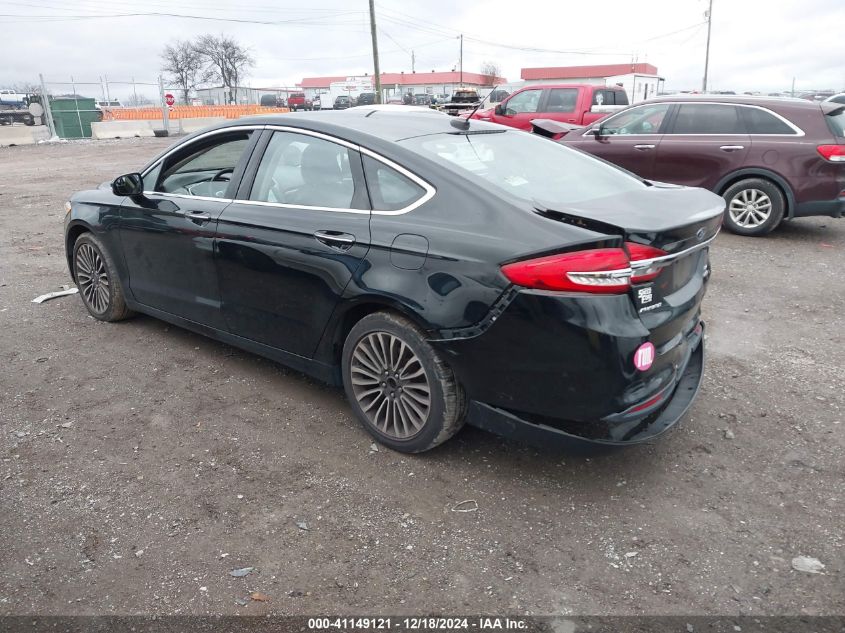 VIN 3FA6P0HD3HR263548 2017 Ford Fusion, SE no.3