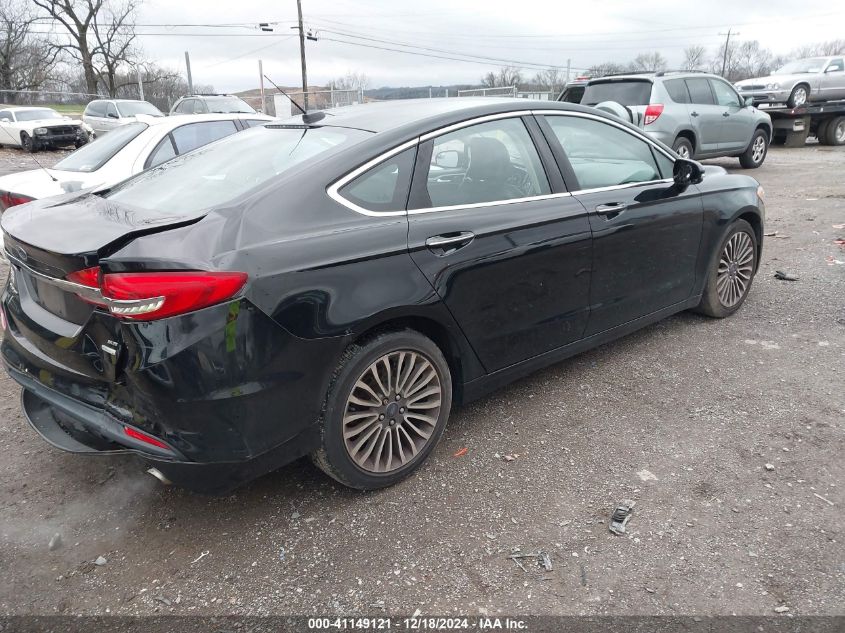 VIN 3FA6P0HD3HR263548 2017 Ford Fusion, SE no.4