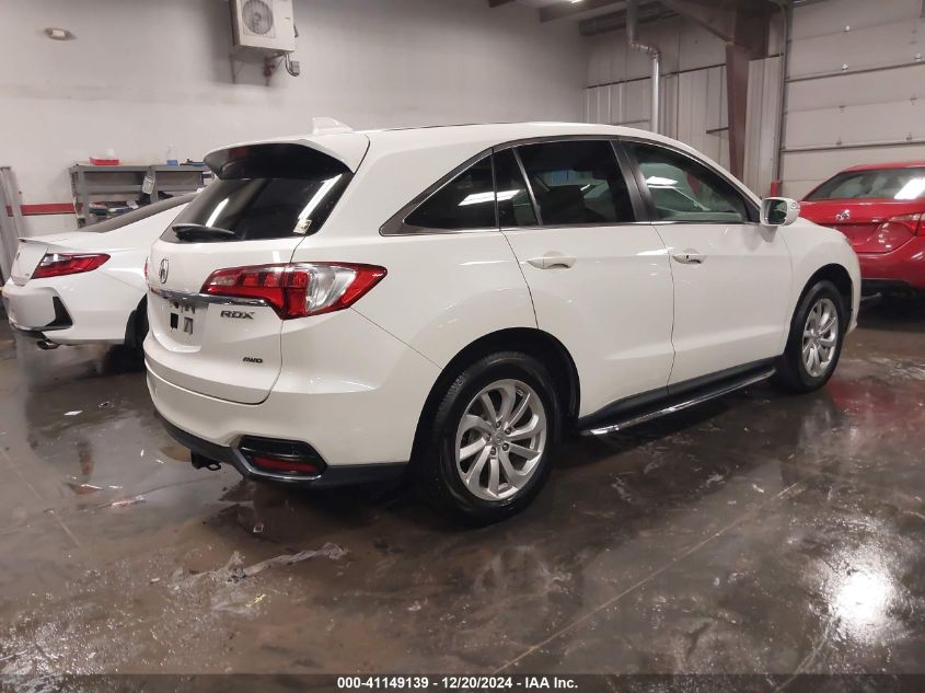 VIN 5J8TB4H54HL020987 2017 Acura RDX, Technology... no.4