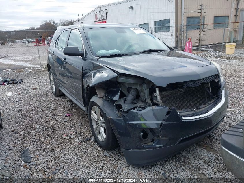 VIN 2GNALBEK3D1250528 2013 Chevrolet Equinox, LS no.1