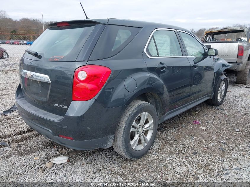 VIN 2GNALBEK3D1250528 2013 Chevrolet Equinox, LS no.4