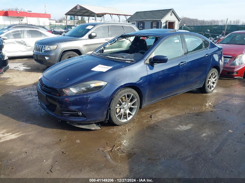 VIN 1C3CDFBB6ED909898 2014 Dodge Dart, Sxt no.2