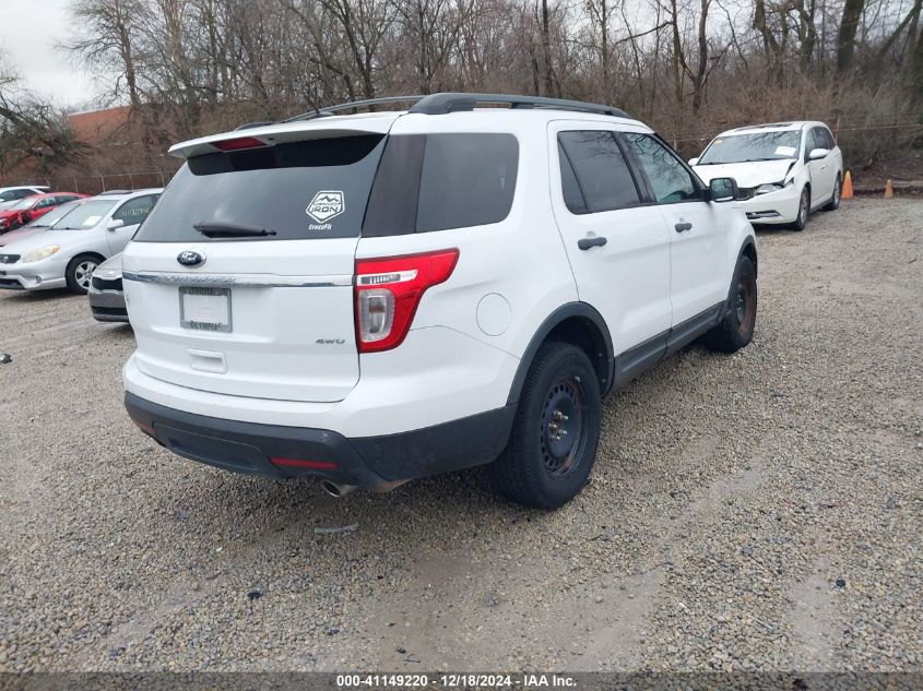 VIN 1FM5K8B8XEGC25716 2014 FORD EXPLORER no.4