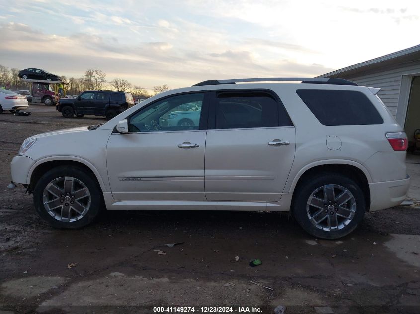 2012 GMC Acadia Denali VIN: 1GKKVTED1CJ252575 Lot: 41149274