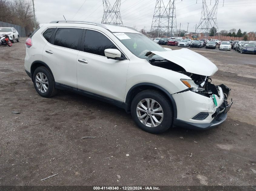 VIN 5N1AT2MT9FC754108 2015 Nissan Rogue, SV no.1