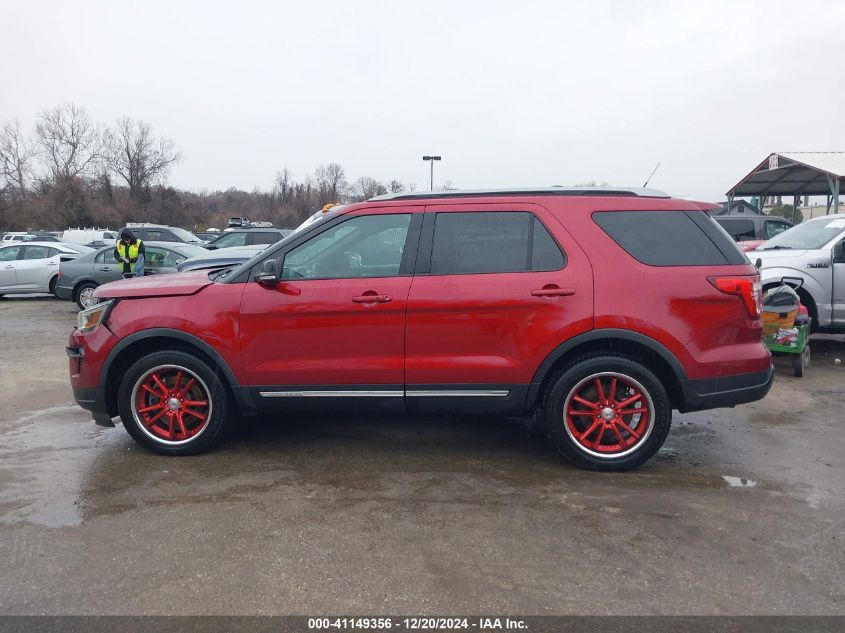 2018 Ford Explorer Xlt VIN: 1FM5K8D86JGC23789 Lot: 41149356