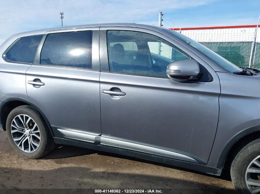 2017 Mitsubishi Outlander Se VIN: JA4AD3A39HZ022132 Lot: 41149362