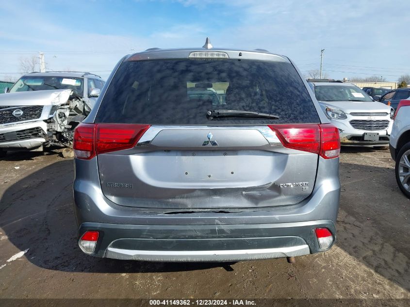 2017 Mitsubishi Outlander Se VIN: JA4AD3A39HZ022132 Lot: 41149362