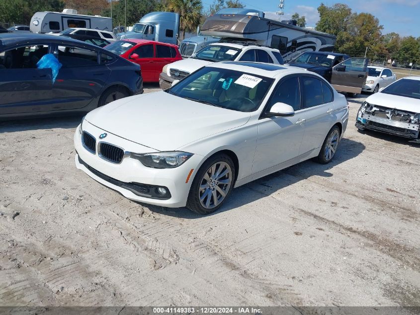 VIN WBA8E5G57GNT93573 2016 BMW 3 Series, 320I Xdrive no.2