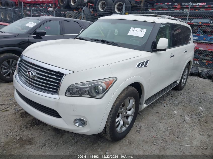 VIN JN8AZ2NF3E9551193 2014 INFINITI QX80 no.2