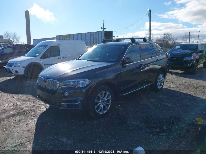 VIN 5UXKR6C57E0J72427 2014 BMW X5 no.2