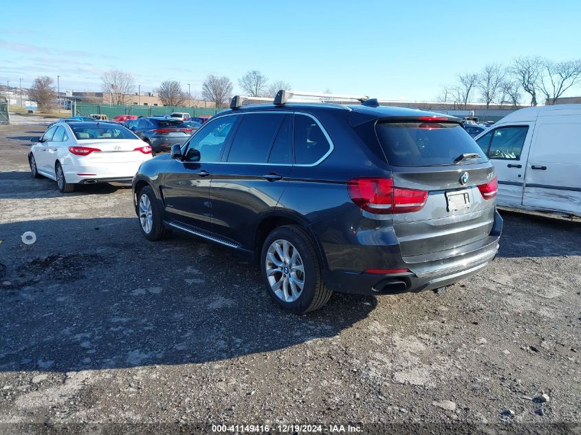 VIN 5UXKR6C57E0J72427 2014 BMW X5 no.3