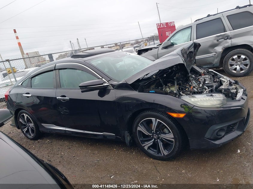 2016 HONDA CIVIC VIN: 19XFC1F95GE028553