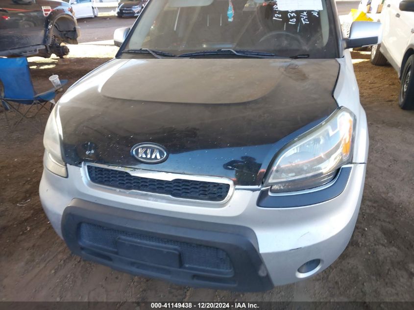 2010 Kia Soul + VIN: KNDJT2A20A7103404 Lot: 41149438