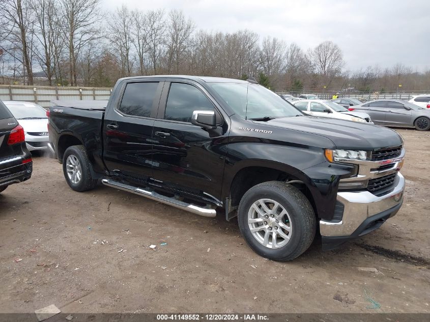 VIN 1GCUYDED4KZ215621 2019 CHEVROLET SILVERADO 1500 no.1