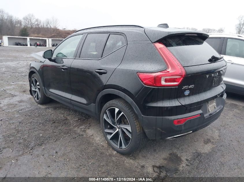 VIN YV4162UM1L2171468 2020 VOLVO XC40 no.3