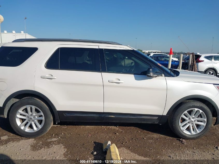 2016 Ford Explorer Xlt VIN: 1FM5K7D81GGA82942 Lot: 41149610