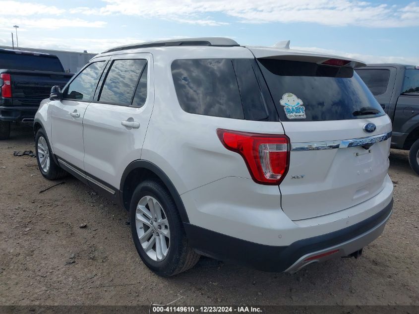 VIN 1FM5K7D81GGA82942 2016 Ford Explorer, Xlt no.3