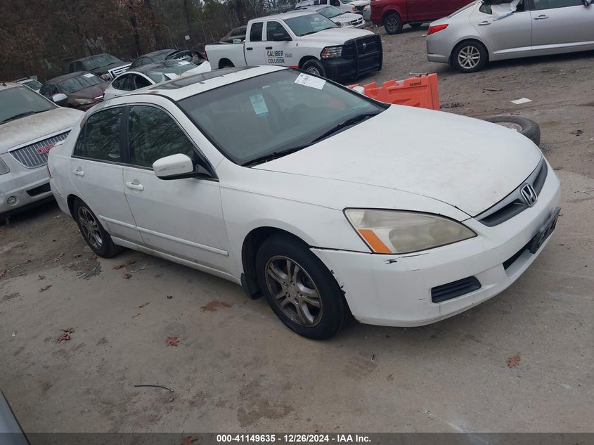 2007 HONDA ACCORD VIN: 1HGCM56767A068991