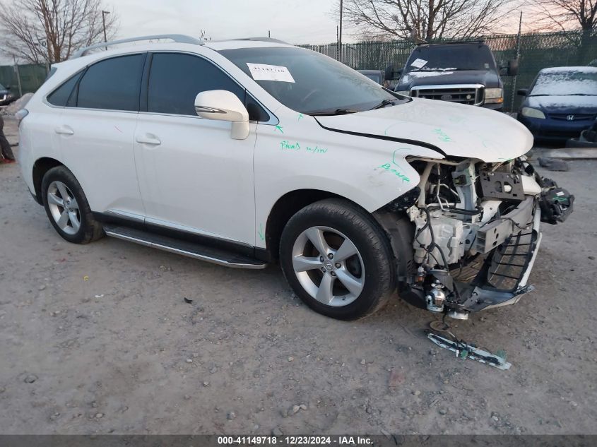 VIN 2T2BK1BA0DC224603 2013 Lexus RX, 350 no.1