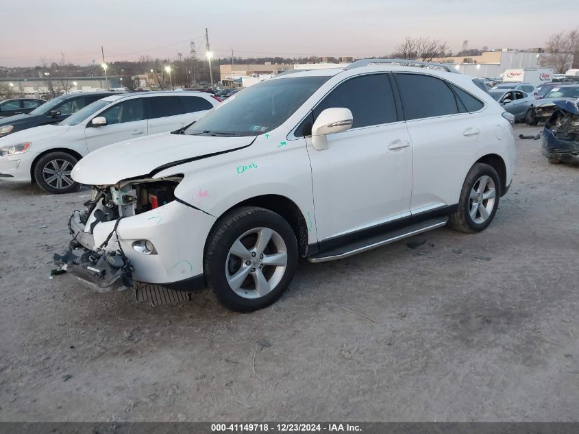 VIN 2T2BK1BA0DC224603 2013 Lexus RX, 350 no.2