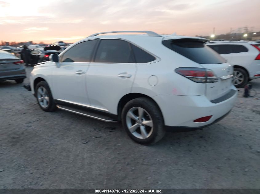 VIN 2T2BK1BA0DC224603 2013 Lexus RX, 350 no.3