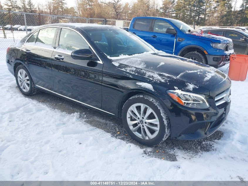 VIN WDDWF8EB2LR559525 2020 Mercedes-Benz C 300, 4Matic no.1