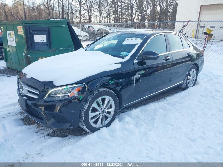 VIN WDDWF8EB2LR559525 2020 Mercedes-Benz C 300, 4Matic no.2