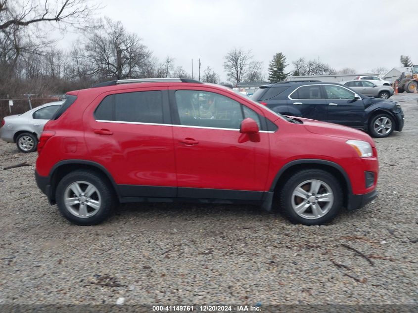 2016 Chevrolet Trax Lt VIN: KL7CJLSB2GB682742 Lot: 41149761