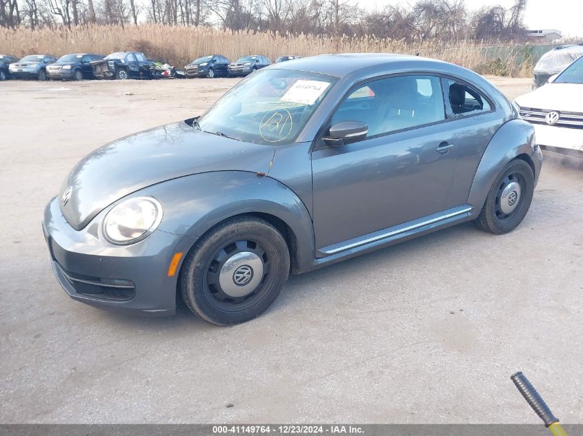 VIN 3VWJP7AT9DM689067 2013 Volkswagen Beetle, 2.5L no.2