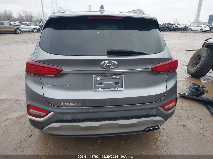 2019 Hyundai Santa Fe Ultimate VIN: 5NMS53AD1KH072096 Lot: 41149793