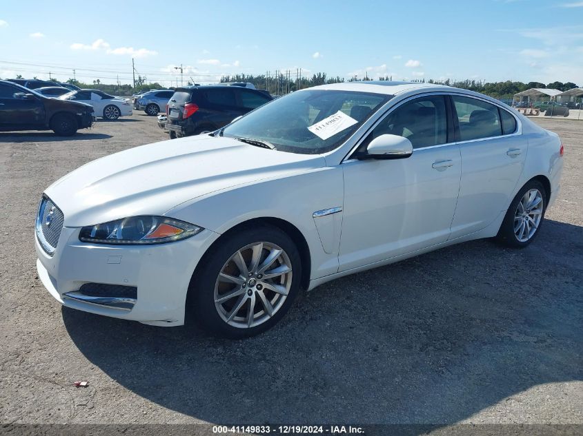 VIN SAJWA0ES4DPS69747 2013 JAGUAR XF no.2