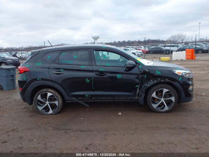 2016 Hyundai Tucson Sport VIN: KM8J3CA24GU110903 Lot: 41149870